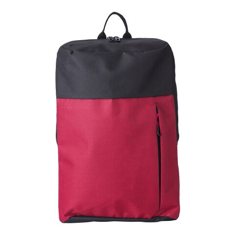 Sac à dos en polyester rouge | sans marquage | non disponible | non disponible