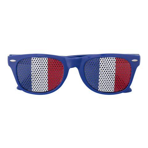 Lunettes de soleil en Plexi bleu/blanc/rouge | sans marquage | non disponible | non disponible