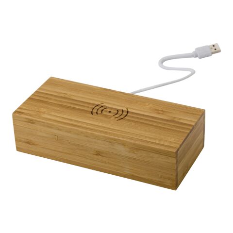 Chargeur à induction fil en bambou marron clair | sans marquage | non disponible | non disponible