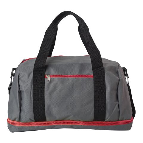 Sac de sport en polyester 600D rouge | sans marquage | non disponible | non disponible