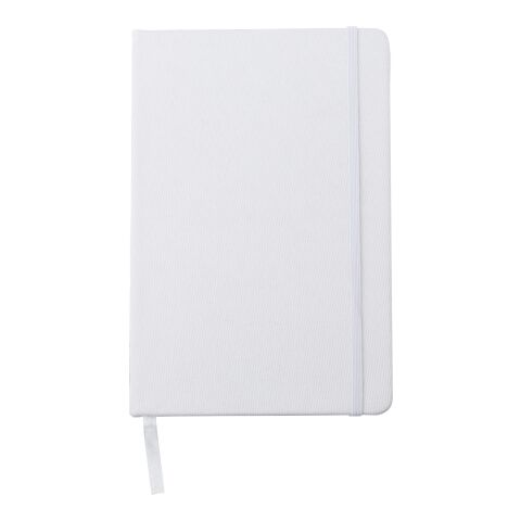 Carnet A5 en rPET blanc | sans marquage | non disponible | non disponible