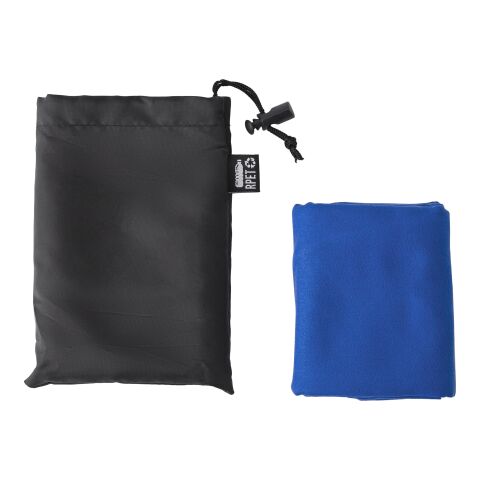 Serviette de sport en rPET bleu cobalt | sans marquage | non disponible | non disponible