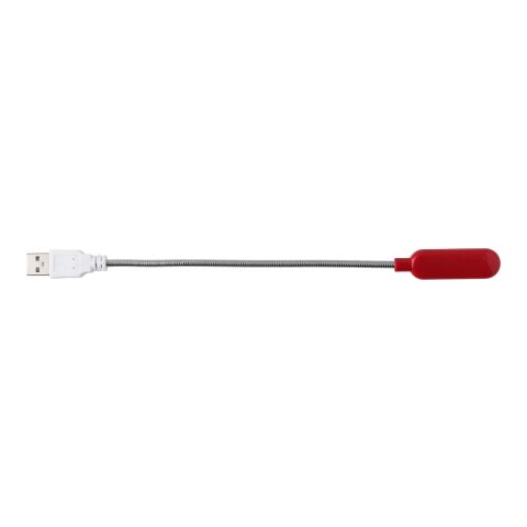 Liseuse USB en ABS et métal rouge | sans marquage | non disponible | non disponible