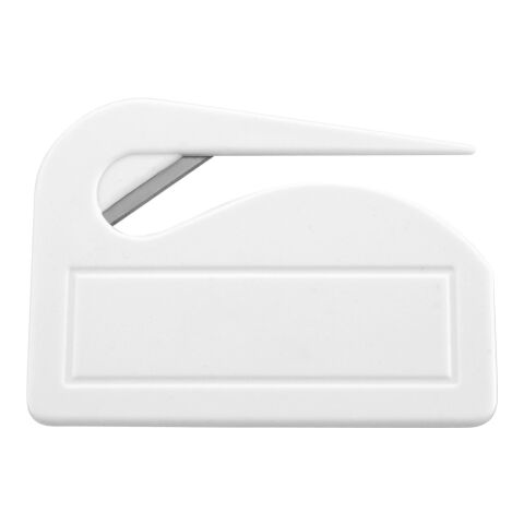 Ouvre-lettre en plastique.