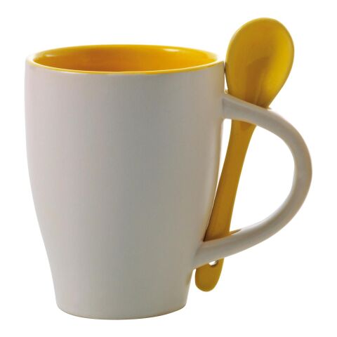 Mug en céramique jaune | sans marquage | non disponible | non disponible
