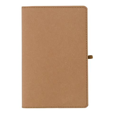 Carnet A5 en papier kraft Johanna marron | sans marquage | non disponible | non disponible