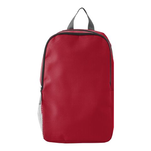 Sac à dos isotherme en polyester 600D Nicholas rouge | sans marquage | non disponible | non disponible