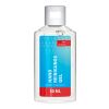 Bouteille de 50 ml - Gel pour le nettoyage des mains - Body Label Transparent | sans marquage