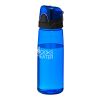 Bouteille de sport Capri - 700 ml Standard | Bleu translucide | sans marquage | non disponible | non disponible