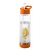 Bouteille infuseur fruit - 740ml Standard | Translucide-Orange | sans marquage | non disponible | non disponible