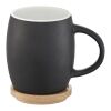 Mug céramique Hearth Standard | Noir-Blanc | sans marquage | non disponible | non disponible