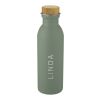 Bouteille de sport Kalix 650 ml en acier inoxydable Standard | Vert | sans marquage | non disponible | non disponible
