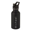 Bouteille de sport Lexi 500&nbsp;ml Standard | Noir | sans marquage | non disponible | non disponible