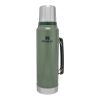 Bouteille Stanley&nbsp;Classic de 1&nbsp;000&nbsp;ml Standard | Vert forêt | sans marquage | non disponible | non disponible