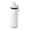Bouteille avec isolation sous vide Fortis de 700 ml en cuivre et acier inoxydable recyclé certifié RCS Standard | Blanc | sans marquage | non disponible | non disponible
