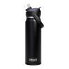 Bouteille d’eau en acier inoxydable de 750 ml avec paille à clapet Camelbak® Thrive Flip VSS Standard | Noir | sans marquage | non disponible | non disponible