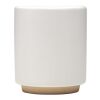Tasse en céramique empilable Camilla, 180 ml, finition mate blanc