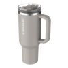 Stanley Quencher® ProTour 1180 ml gobelet à paille isolé en acier inoxydable recyclé Gris