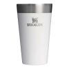 Gobelet en acier inoxydable isolé Stanley Stacking 470 ml blanc
