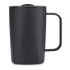 Mug 450ml en acier recyclé RCS Aviana™ Rowan noir | sans marquage | non disponible | non disponible
