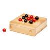 Jeu de morpion Strobus en bois Standard | Naturel | sans marquage | non disponible | non disponible