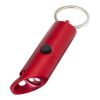 Lumière LED IPX Flare en aluminium recyclé et ouvre-bouteille avec porte-clés Standard | Rouge | sans marquage | non disponible | non disponible