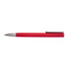 Stylo bille Ziguur en aluminium recyclé Rouge