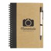 Carnet de note kraft recyclé avec stylo A6 Standard | Naturel-Noir | sans marquage | non disponible | non disponible | non disponible