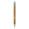 Stylo à bille Borneo Standard | Naturel-Argent | sans marquage | non disponible | non disponible