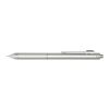 Stylo à bille 4 en 1 RCS Tine en acier inoxydable recyclé Argent