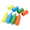 Mini-coffret de surligneurs en plastique recyclé Blanc