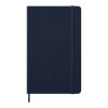 Agenda L quotidien 12 mois Moleskine à couverture rigide Standard | Bleu saphir | sans marquage | non disponible | non disponible