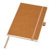 Carnet de notes Kilau en cuir recyclé Naturel | sans marquage | non disponible | non disponible