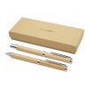 Coffret cadeau stylo bille et stylo roller Apolys en bambou Standard | Naturel | sans marquage | non disponible | non disponible