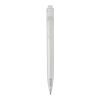 Stylo bille Thalaasa en plastique océanique Standard | Blanc | sans marquage | non disponible | non disponible