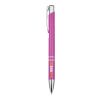 Stylo bille en aluminium recyclé Moneta (encre bleue) Standard | Magenta | sans marquage | non disponible | non disponible