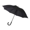 Parapluie Fontana de 23" à ouverture automatique avec aspect carbone et poignée courbe Standard | Noir | sans marquage | non disponible | non disponible | non disponible