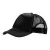 Casquette 5 panneaux Trucker Standard | Noir-Noir | sans marquage | non disponible | non disponible | non disponible