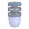 Pot repas Mepal Ellipse isotherme 3 pièces de 500&nbsp;ml + 2 x 200&nbsp;ml Bleu