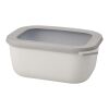 Bol multi-usage rectangulaire Cirqula de 1&nbsp;500&nbsp;ml Blanc