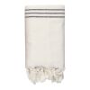 Tissu recyclé Originalhome 85 x 175&nbsp;cm Standard | Blanc cassé | sans marquage | non disponible | non disponible | non disponible