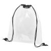 Sac à dos transparent premium Lancaster Standard | Noir-Translucide | sans marquage | non disponible | non disponible
