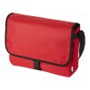 Sacoche à bandoulière Omaha en plastique recyclé Standard | Rouge | sans marquage | non disponible | non disponible | non disponible