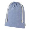 Grand sac cadeau Pheebs en coton recyclé GRS 150&nbsp;g/m² de 4&nbsp;L Standard | Bleu bruyère | non disponible | sans marquage | non disponible | non disponible | non disponible