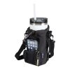 Sac porte-bouteille Trip Aware™ de 2&nbsp;L en matériaux recyclés Standard | Noir | sans marquage | non disponible | non disponible | non disponible