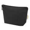 Trousse de toilette Odisha de 1&nbsp;L bio certifiée OCS 180&nbsp;g/m² Noir