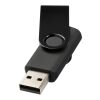 Clé USB rotative métallique 4Go Standard | noir | sans marquage | non disponible | non disponible | non disponible