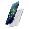 Batterie externe magnétique Avis 5000 mAh en aluminium recyclé RCS Argent