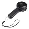 Ventilateur portable en plastique recyclé Aervia Standard | Noir | sans marquage | non disponible | non disponible