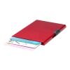 Porte-carte RFID magnétique SMART RCS Rouge